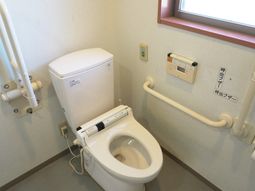 使いやすい設備のトイレ