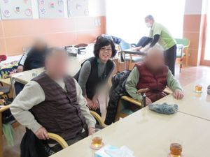 和やかな交流の場