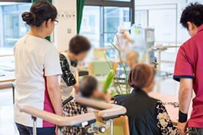 温かな共有スペース