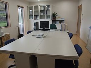 会議用テーブルの部屋