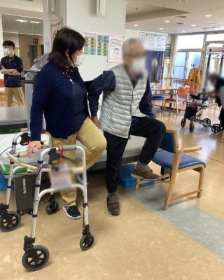 訓練中の様子
