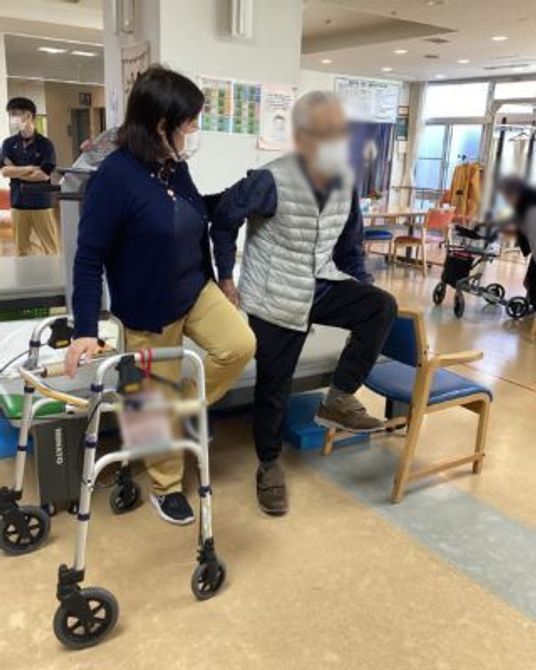 訓練中の様子