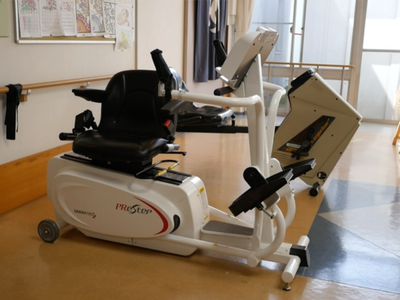 運動器具のある部屋