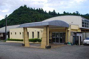 ゆったりとしたエントランス