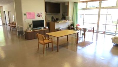 明るい共有スペース