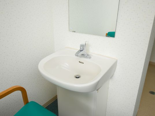 清潔な洗面台