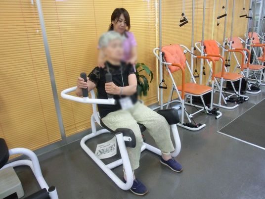 器具を使う運動の様子