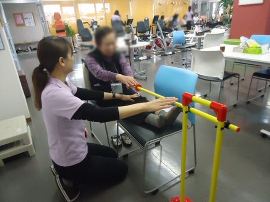 訓練中の様子