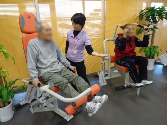機能訓練室の様子