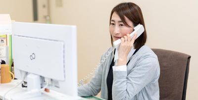 スタッフ対応の様子