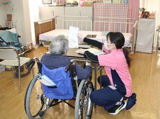 レクリエーション活動の居室