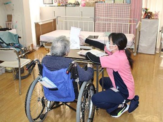 レクリエーション活動の居室