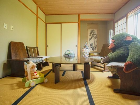 畳敷きの和室  