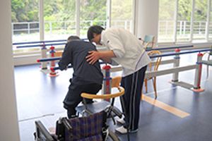 機能訓練室の風景