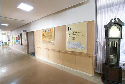 明るい廊下