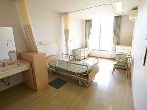 明るい居室  