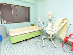 機能訓練用のバスルーム