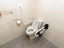 バリアフリートイレの様子