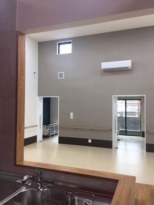 広々とした作業場所