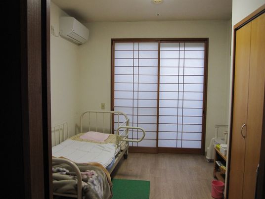 清潔な居室の空間