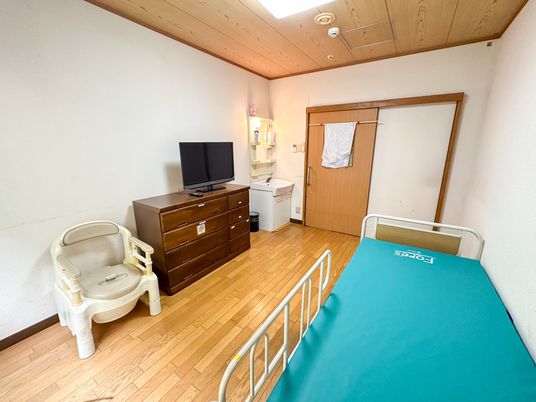 整頓された居室