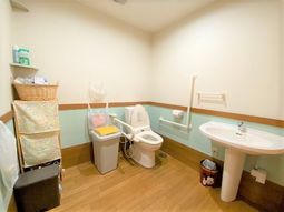 清潔感あるトイレスペース