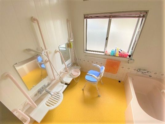 バリアフリーの設計浴室