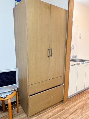 木製クローゼット居室