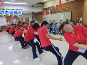 運動会の様子ホール
