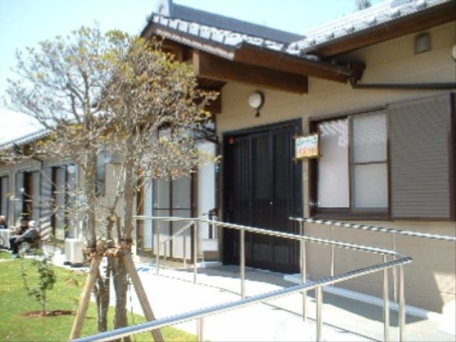 日本家屋風のエントランス