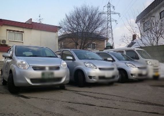 駐車場の様子
