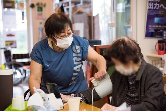 健康管理の様子