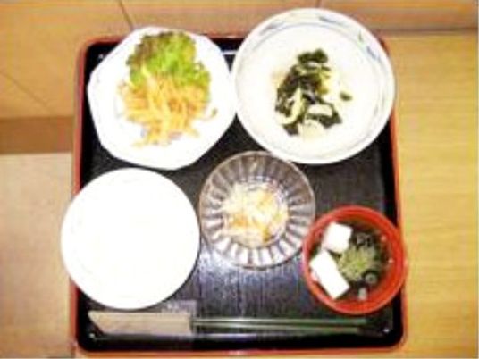 栄養満点の食事メニュー