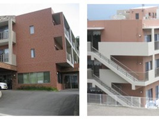 外観の建物  