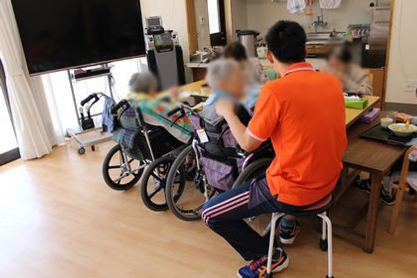 車椅子の共有スペース