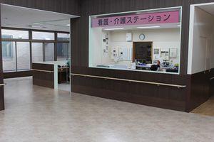 看護ステーションの様子