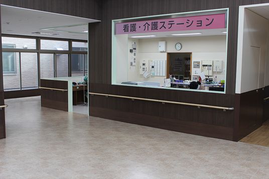 看護ステーションの様子