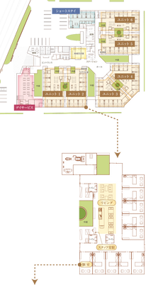 施設の間取り図
