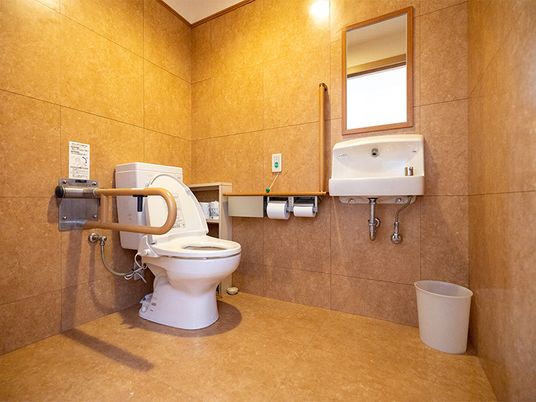 バリアフリーのトイレ