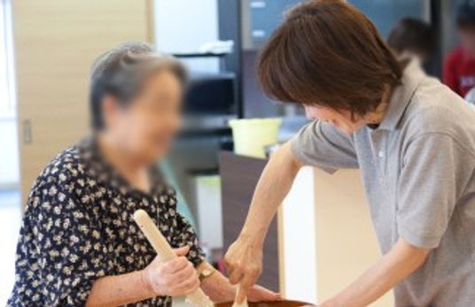 介助の様子