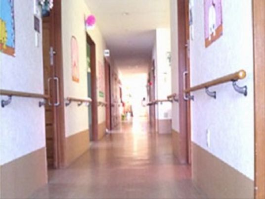 快適な廊下の介護環境