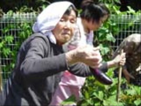 笑顔で働くスタッフと利用者様