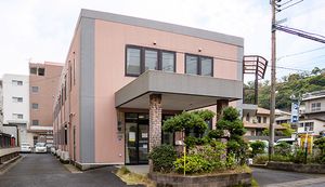 緑豊かな外観