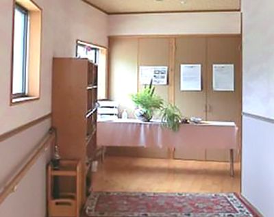 明るい廊下