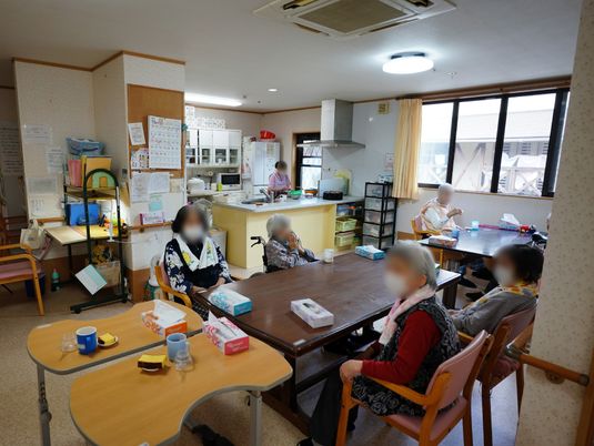 居室の日常風景