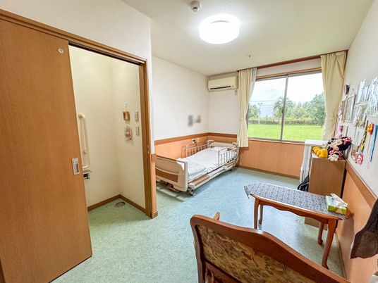 ゆったりとした居室