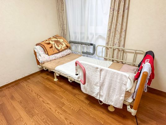 ベッドのある居室
