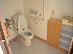 清潔なトイレの設備