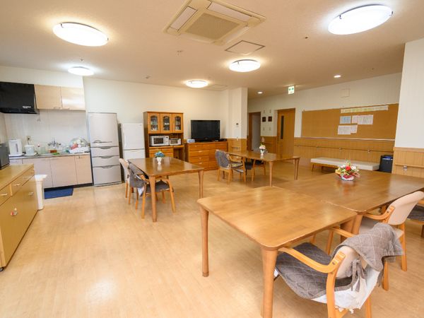 共用ダイニング清潔感あり