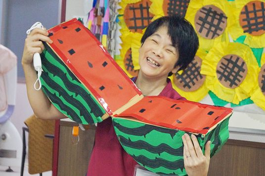 楽しそうなスタッフの様子